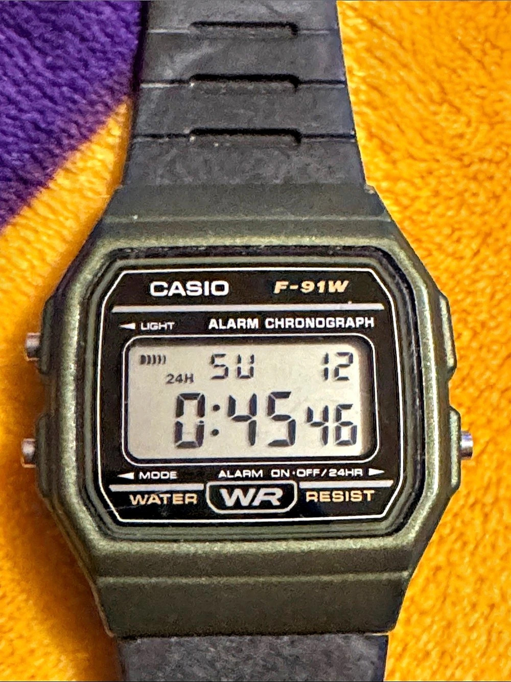 Casio F-91W Black